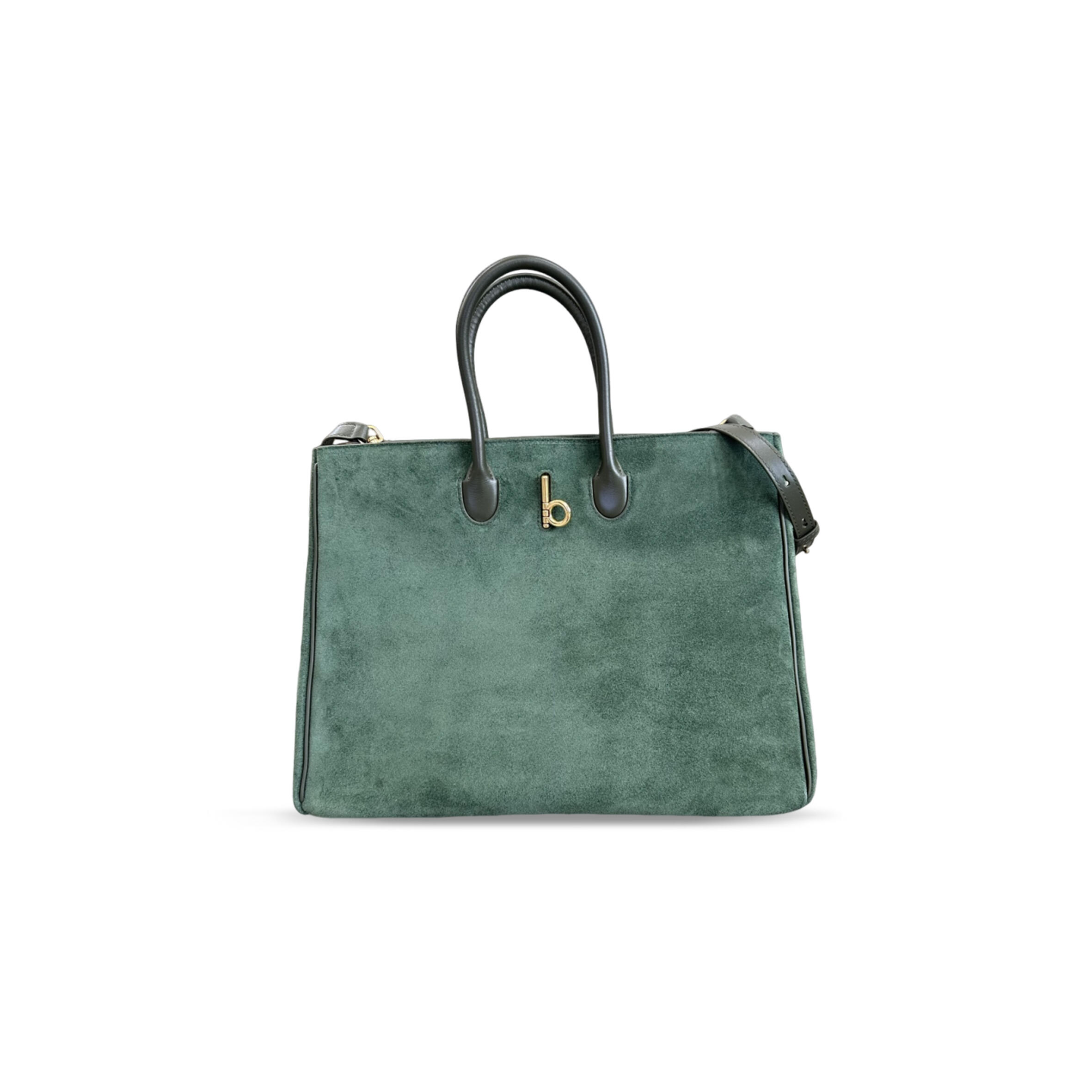 Bv*b*rry rocking horse tote bag (35.5*28*18 cm)